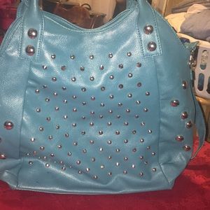 Large teal bag!